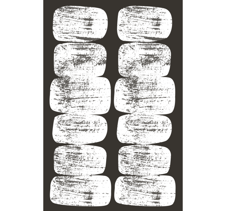 Tapete modern geometrische formen im mid-century stil - TenStickers