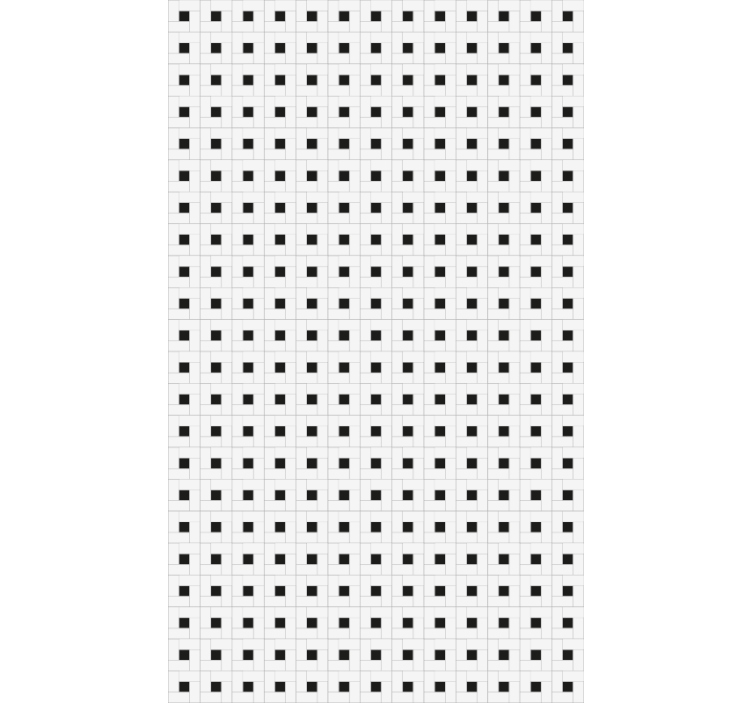 Tapete küche kleine quadratische moderne fliesen - TenStickers