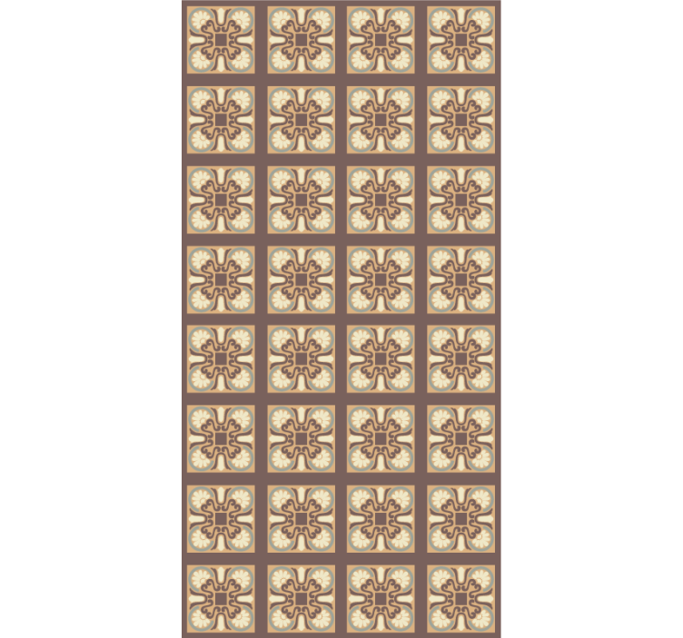 Tapete küche im keramikfliesenmuster - TenStickers