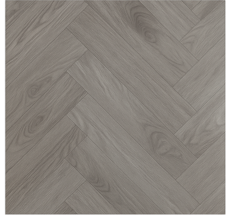 Tapete wohnzimmer woodward taupe fischgrätmuster - TenStickers