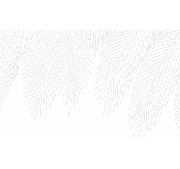 Tapete hochzeit neutraler palm - TenStickers