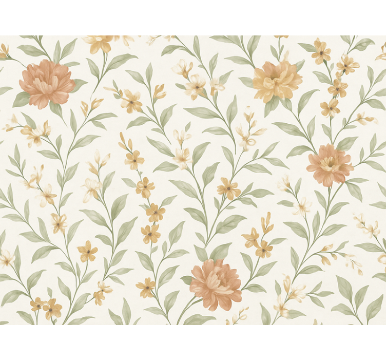 Tapete hochzeit asiatische blüten - TenStickers