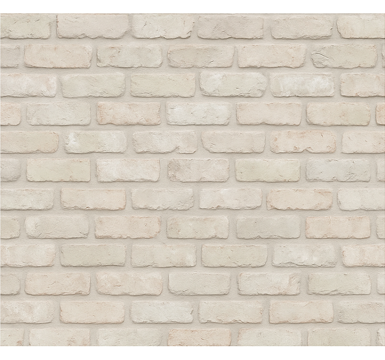 Tapete wohnzimmer alte helle ziegel - TenStickers