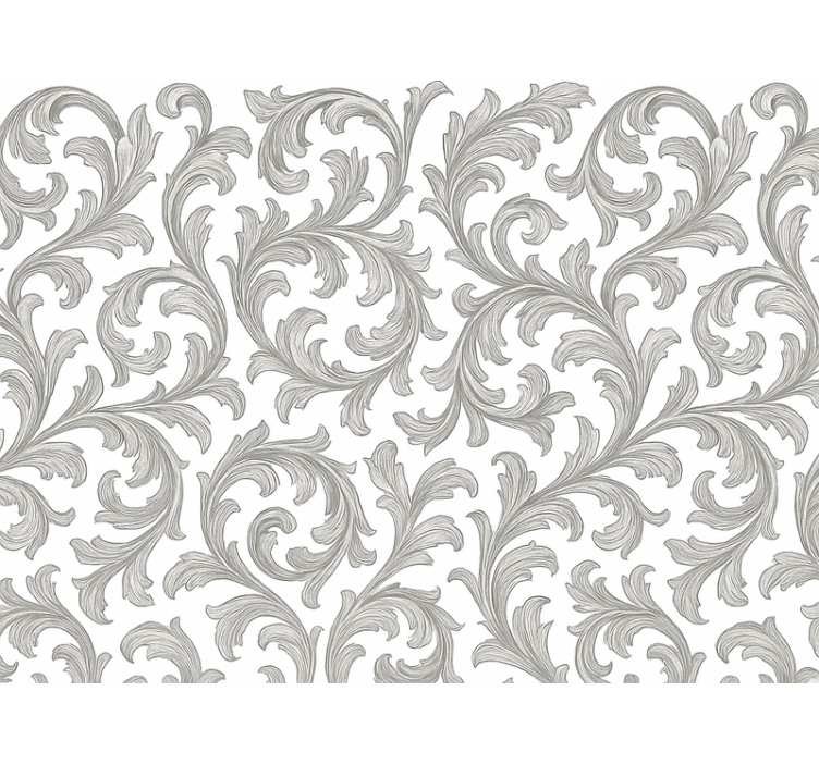 Tapete wohnzimmer in grau mit steinoptik - TenStickers