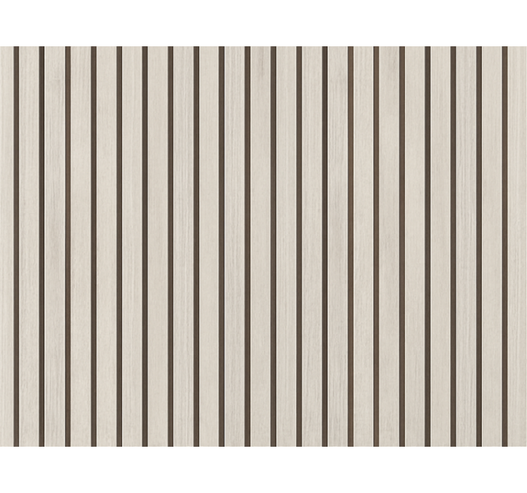 Tapete wohnzimmer im hellgrauen holzdesign - TenStickers