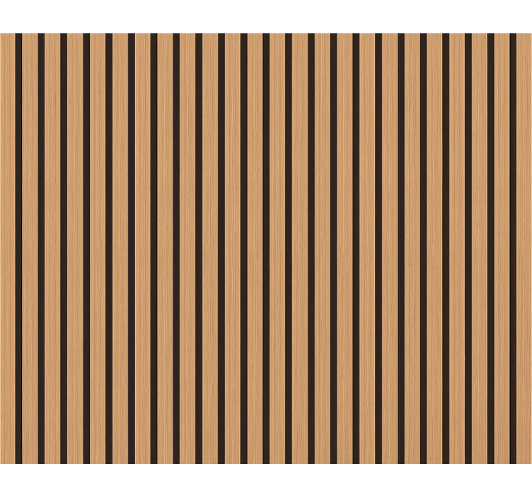 Tapete wohnzimmer in braun und schwarz holzoptik - TenStickers