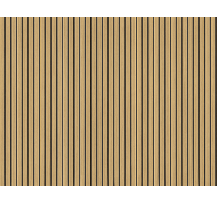 Tapeten schlafzimmer moderne eichenstreifen - TenStickers