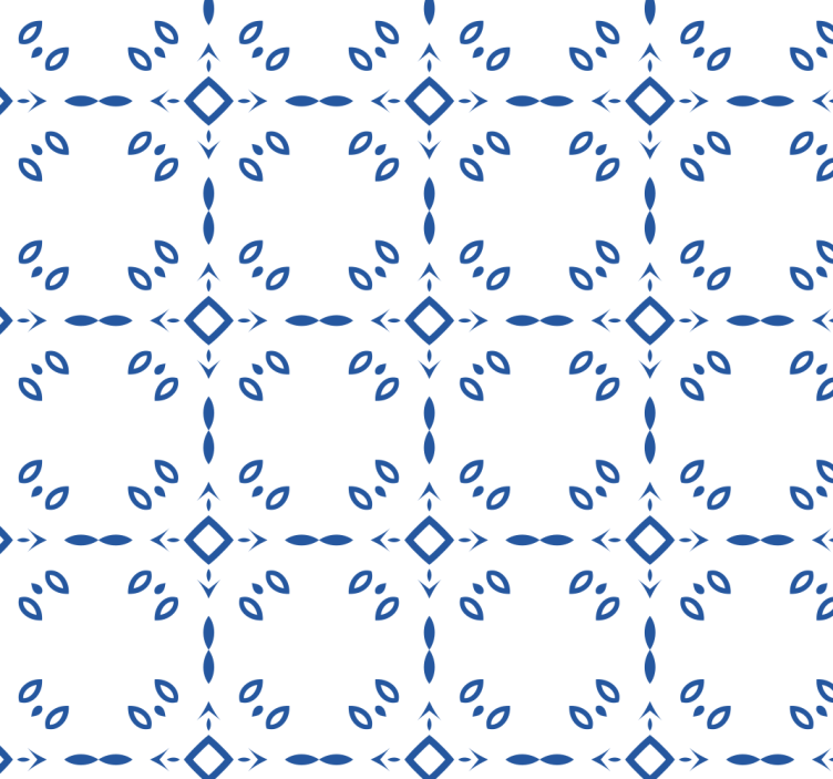 Klassische badezimmerfliesen wandtapete - TenStickers