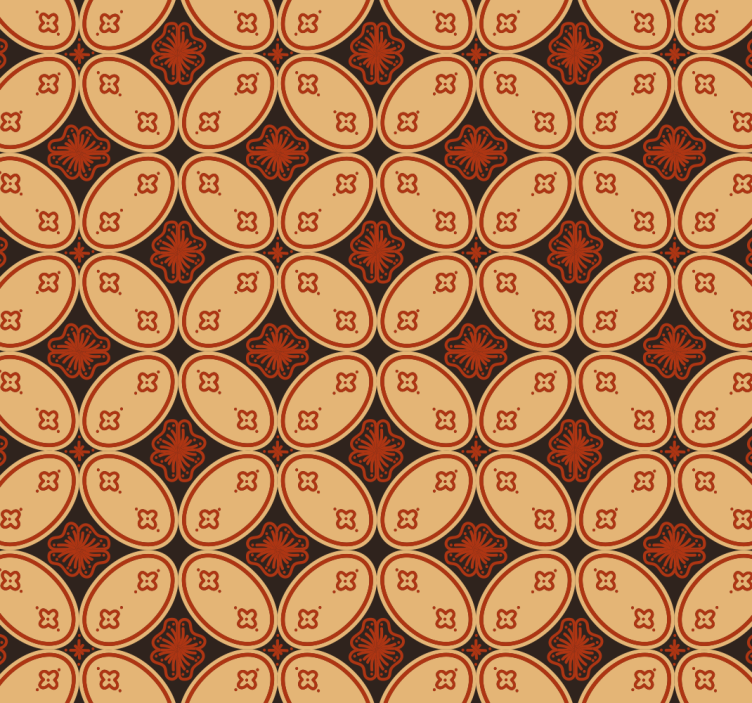 Vintage tapete retro motive - TenStickers