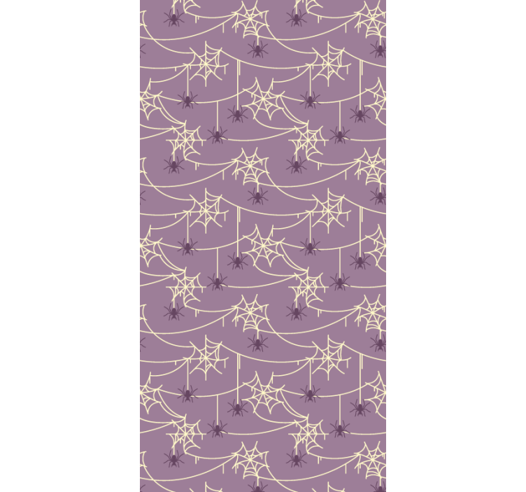 Tapete Halloween spinnennetz-motiv - TenStickers