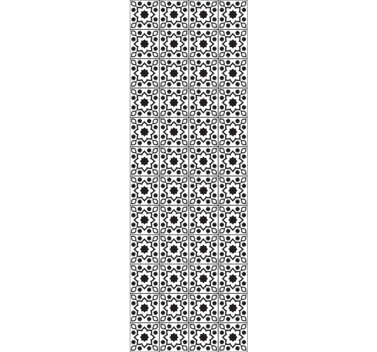 Tapete Fliesen geometrisches fliesenensemble - TenStickers