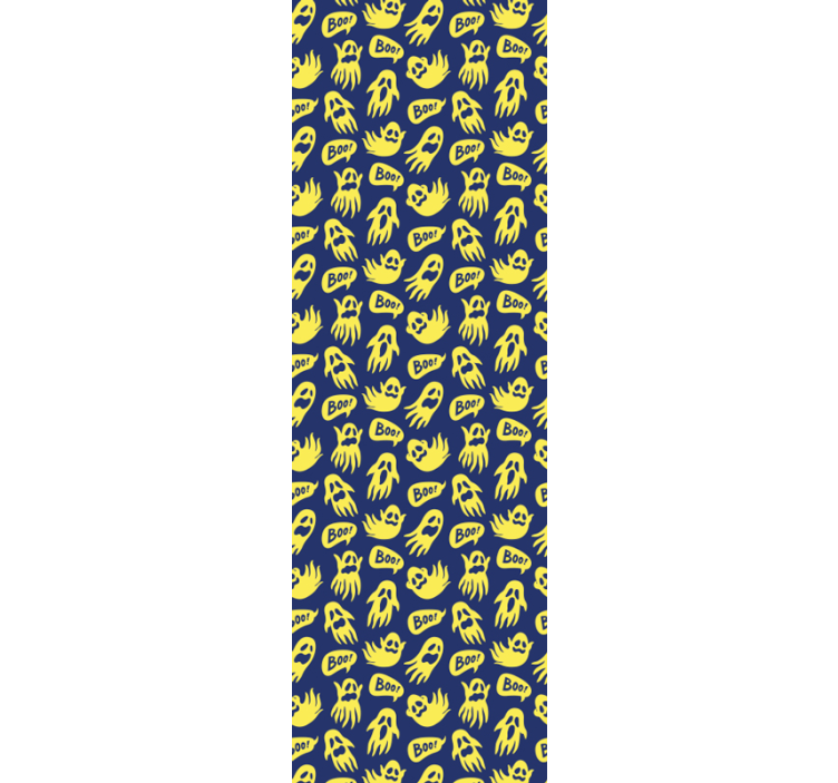 Tapete Halloween geisterhafte muster - TenStickers