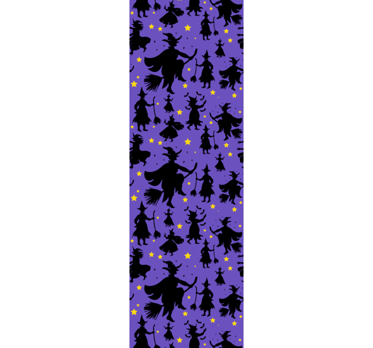 Tapete Halloween hexensilhouetten - TenStickers