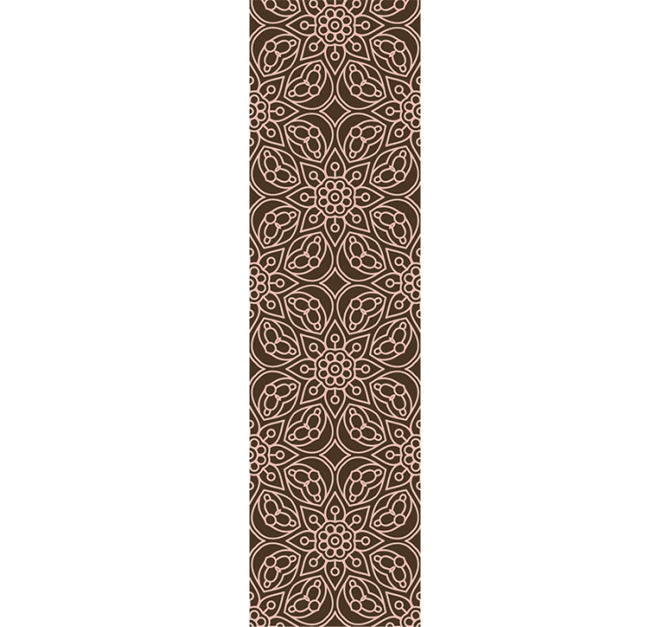 Pflanzen Tapete Mandala ornament - TenStickers