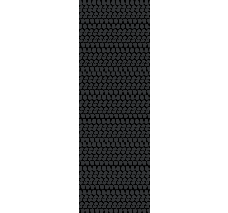 Tapete Hochzeit geometrisches schuppenmuster - TenStickers