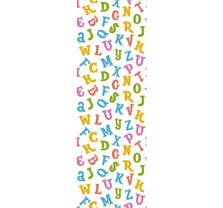 Buchstaben Tapete Alphabet für kinder - TenStickers