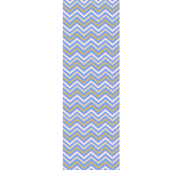 Tapete geometrisch chevron-muster - TenStickers