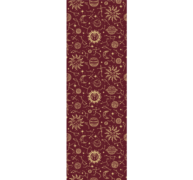 Tapete Kunst himmlische muster - TenStickers