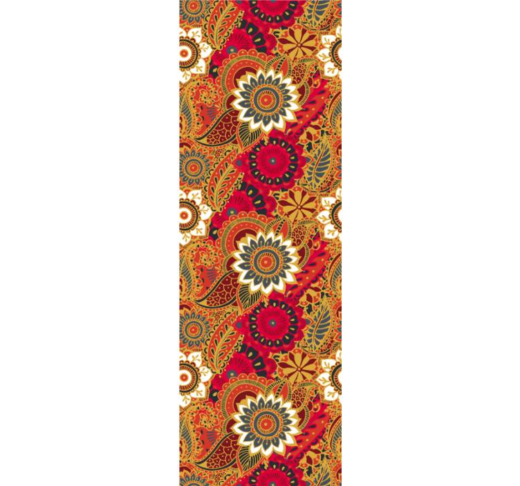 Ornament Tapete mandala-inspiriert - TenStickers