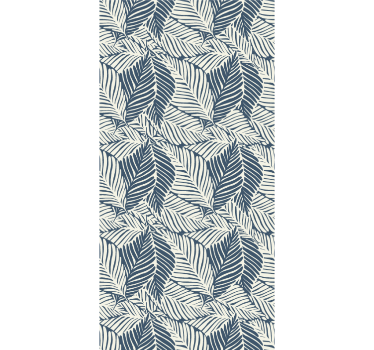 Tapete Natur blattmuster - TenStickers