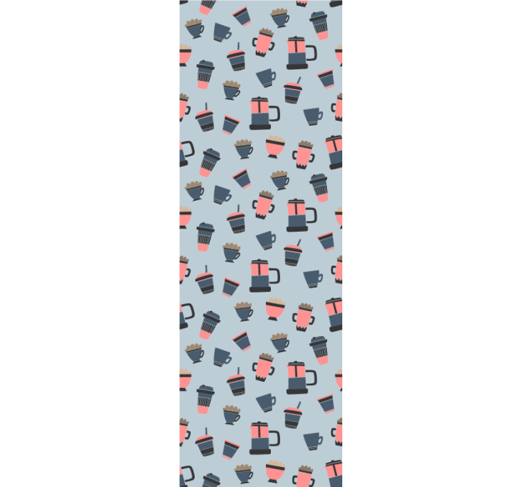 Tapete Küche kaffeebecher motive - TenStickers