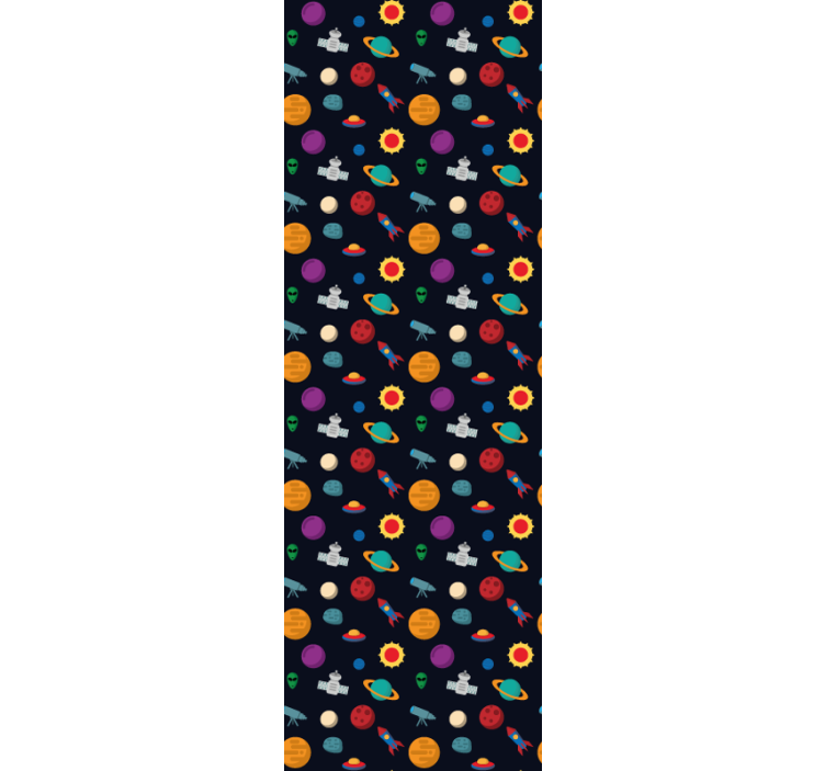 Tapeten Schlafzimmer Raumschiff - TenStickers