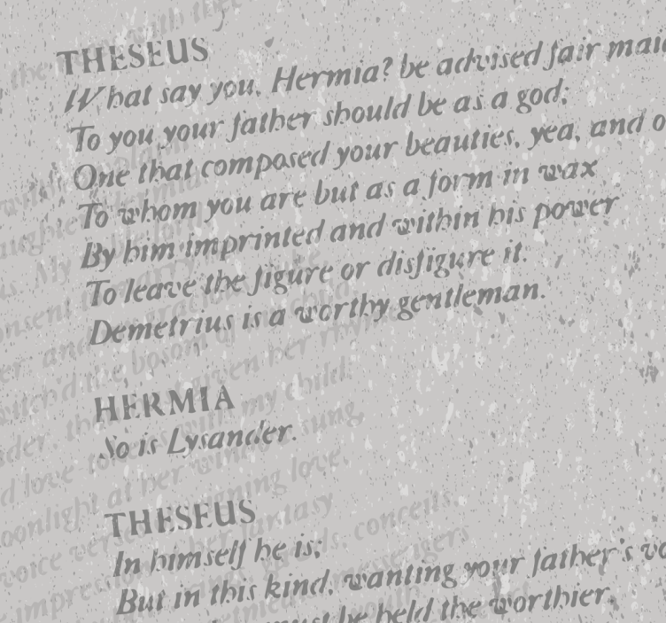 Wahnsinn der Leidenschaft Brief Tapete - TenStickers