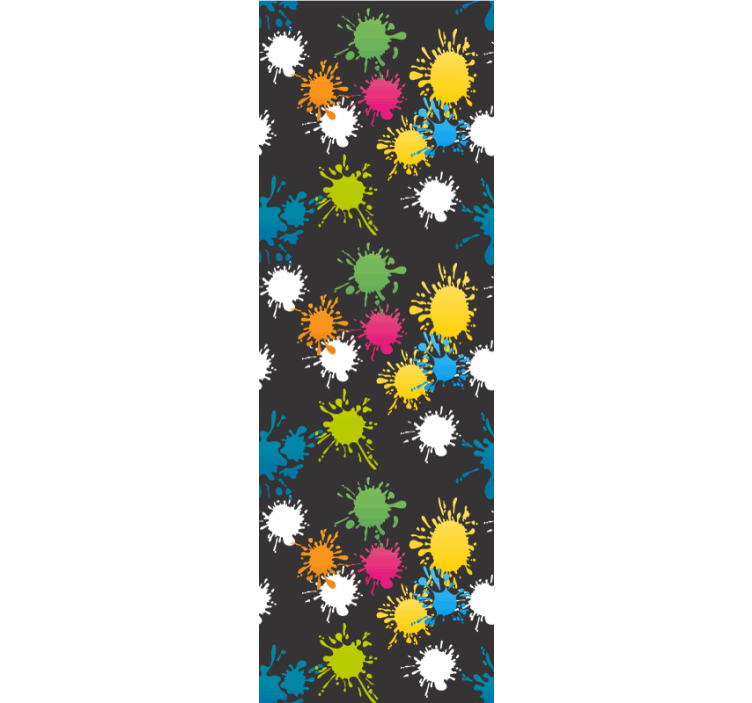 Tapete Abstrakt splatter-muster - TenStickers