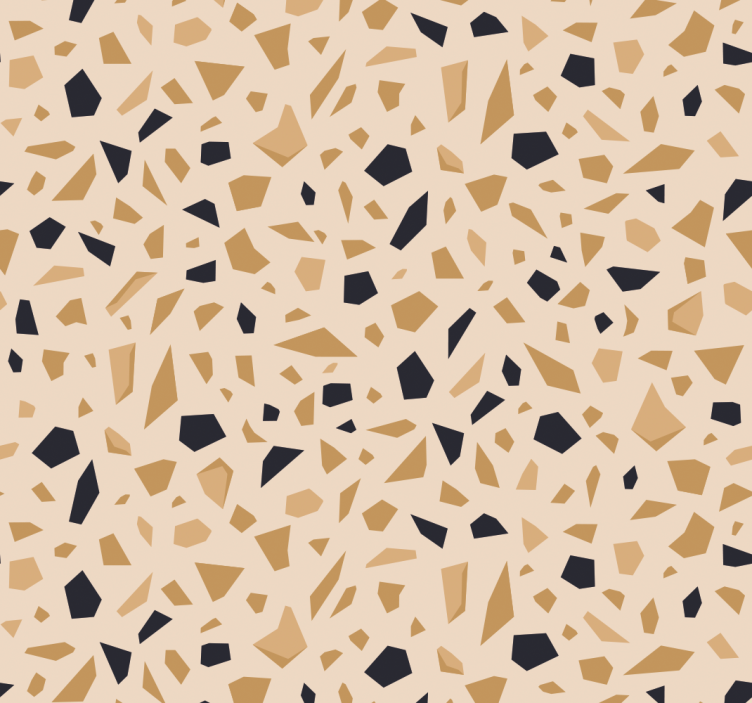 Tapete geometrisch terrazzo-muster - TenStickers