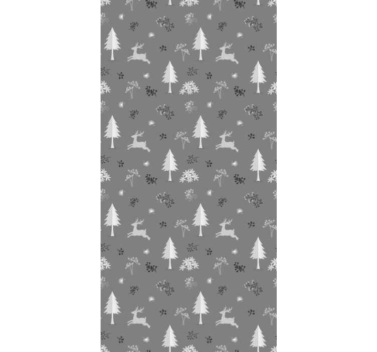 Weihnachtstapete winterlandschaftsmotiv - TenStickers