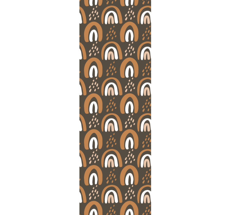 Tapete geometrisch geometrisches bogenmotiv - TenStickers