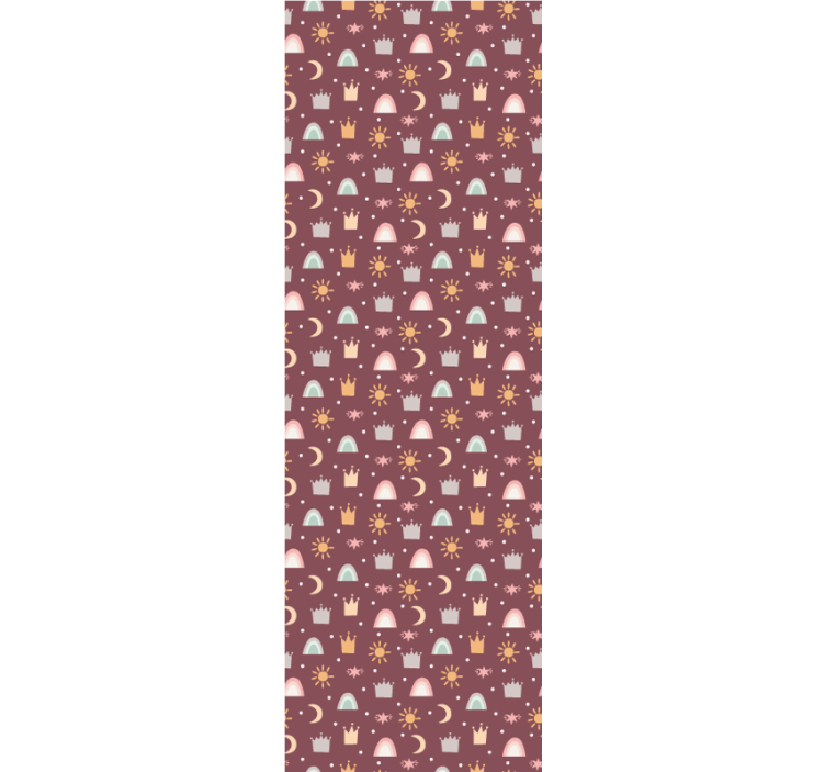 Tapete Skandinavisch himmlisches muster - TenStickers