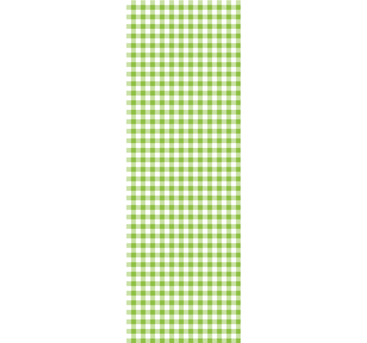 Tapete Esszimmer gingham-karomuster - TenStickers