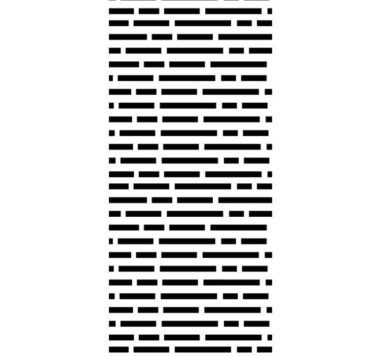 Tapete horizontale Streifen horizontales raster - TenStickers