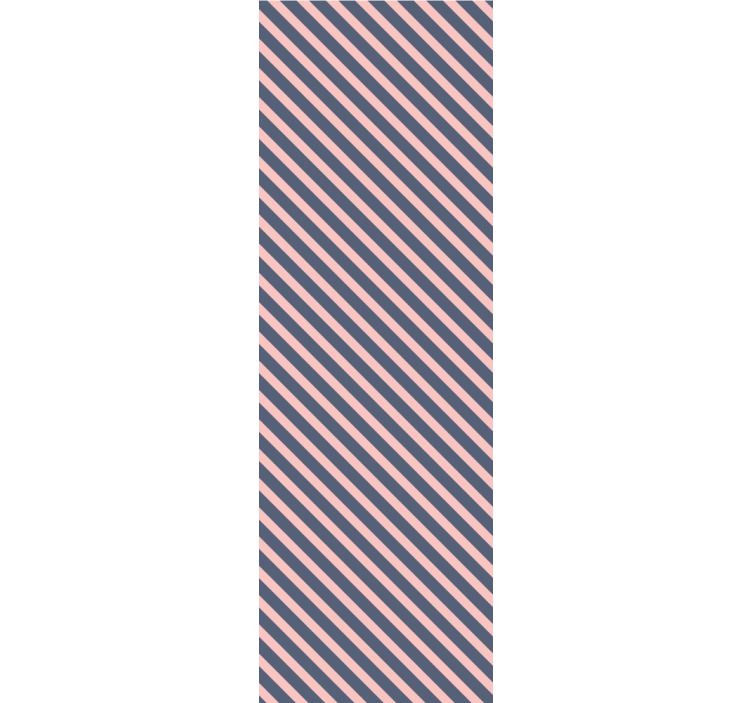 Tapete horizontale Streifen diagonale streifen harmonie - TenStickers