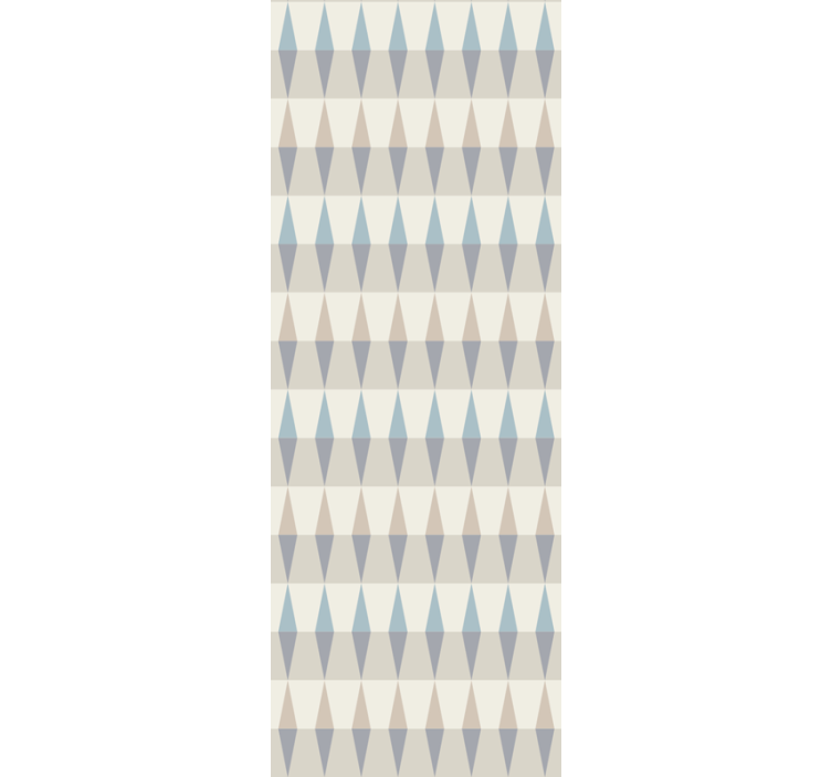 Tapete geometrisch stilisiertes rautenmuster - TenStickers