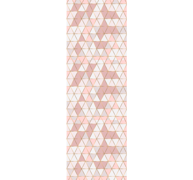 Tapete Dreiecke geometrisch dreieckig - TenStickers