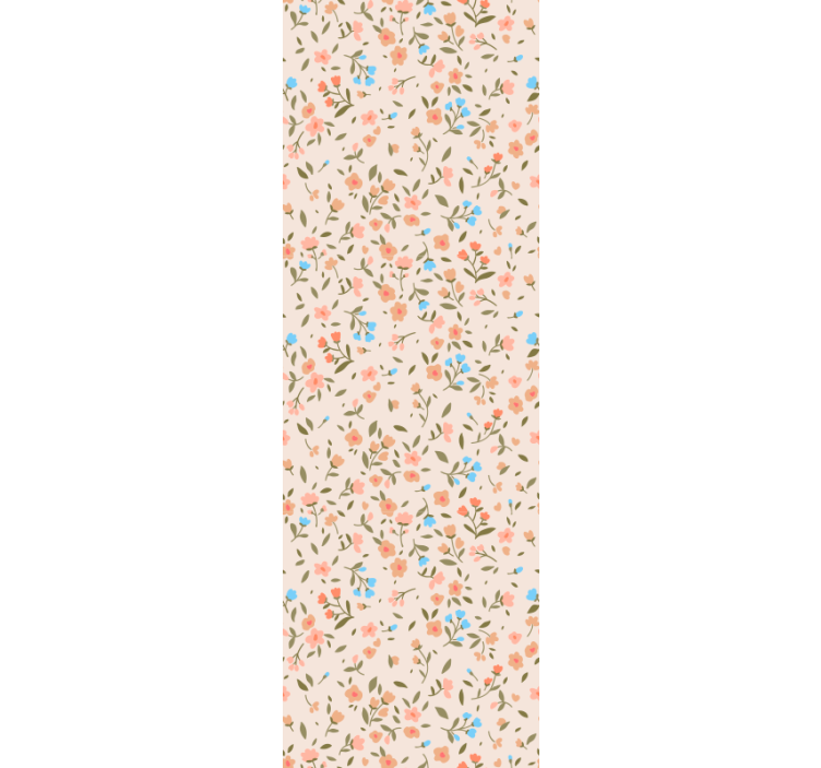 Blumentapete blumenblüten-anhänger - TenStickers