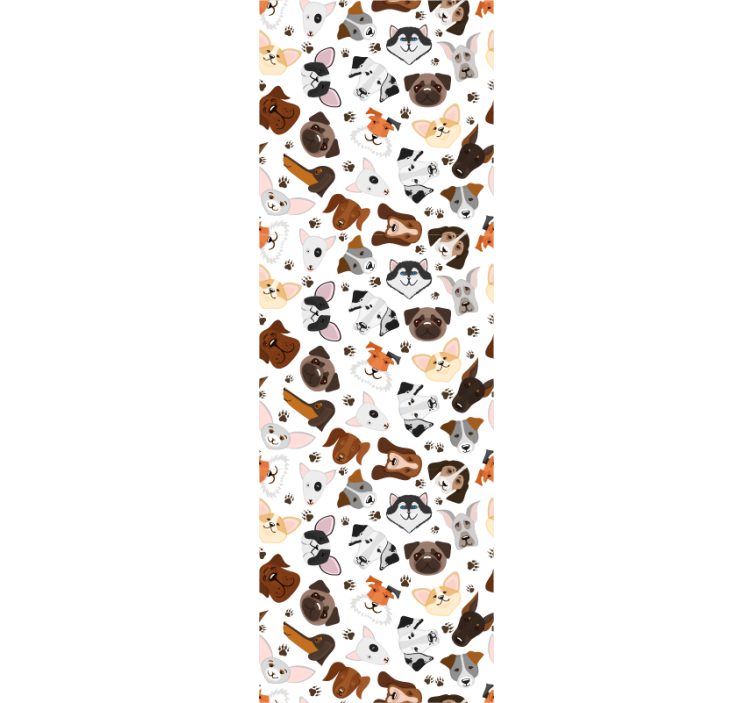 Tapete Hunde hunde-kollektion - TenStickers