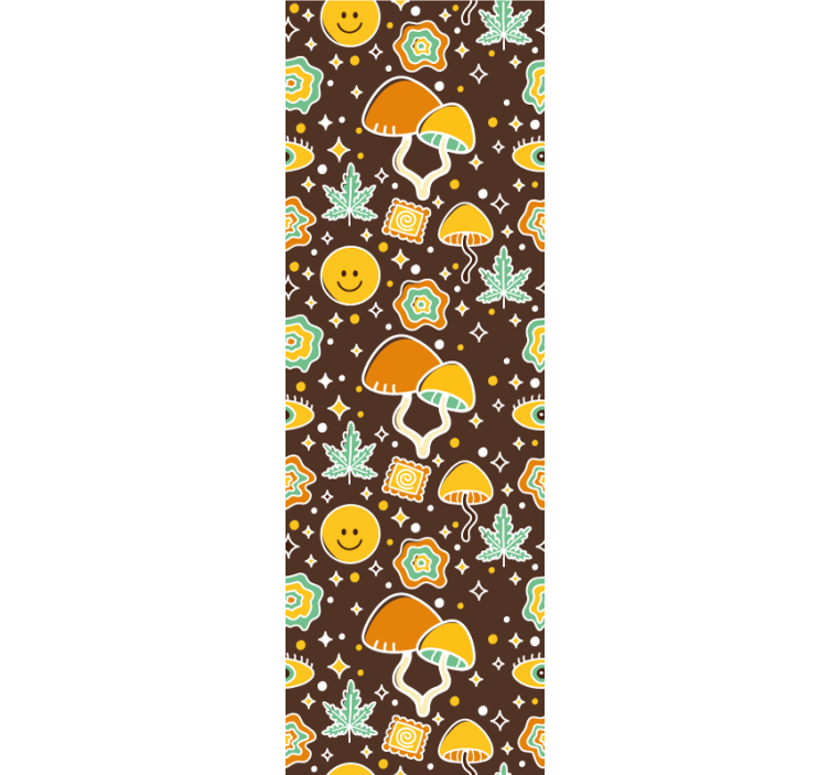 Tapete kinderzimmer mit lächelnden motiven - TenStickers