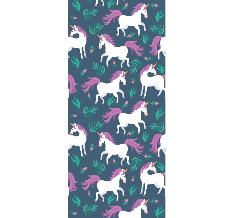 Tapete Pferd magische einhörner - TenStickers