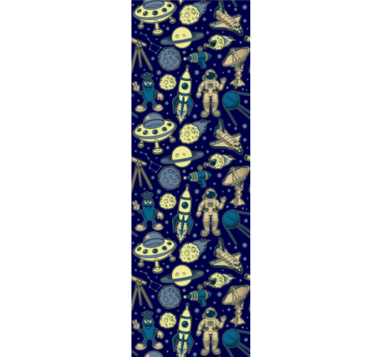 Tapete Kunst thema weltraumforschung - TenStickers