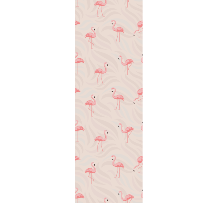 Tapete Tiere flamingo-ensemble - TenStickers