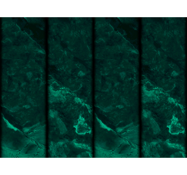 Tapete Muster smaragd-marmor-effekt - TenStickers