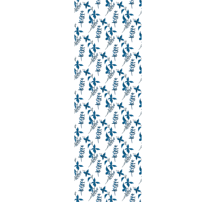 Blumentapete sanfte botanische komposition - TenStickers