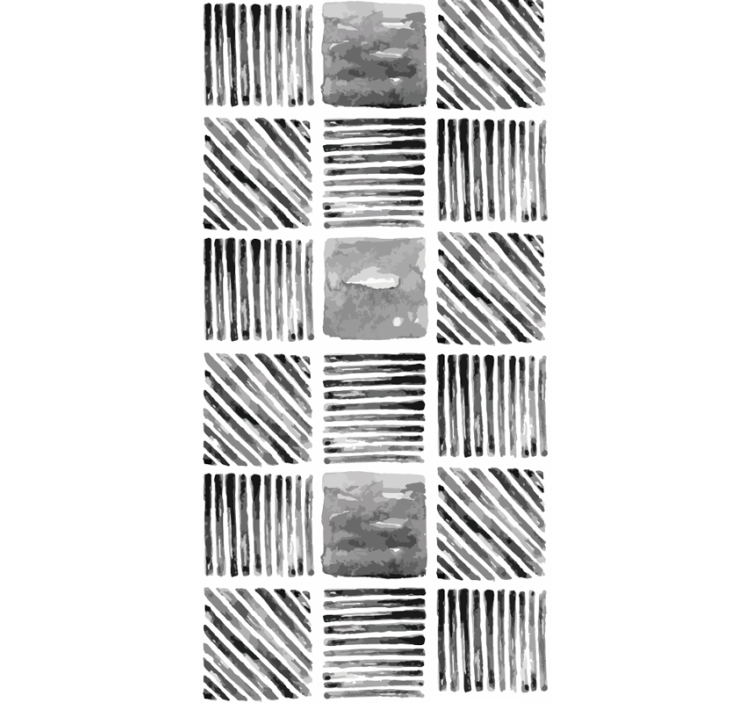 Tapete geometrisch abstrakte geometrische blöcke - TenStickers