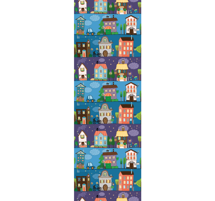 Tapete Städte urbane geschichtenzeit - TenStickers