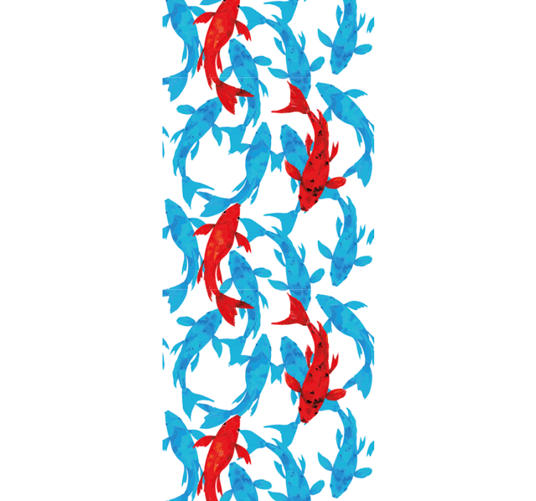 Tapete fische im wasserballett - TenStickers