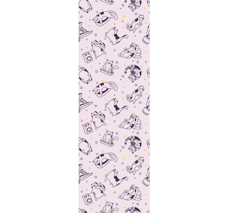 Tapete Babyzimmer verspielte strichzeichnungen - TenStickers