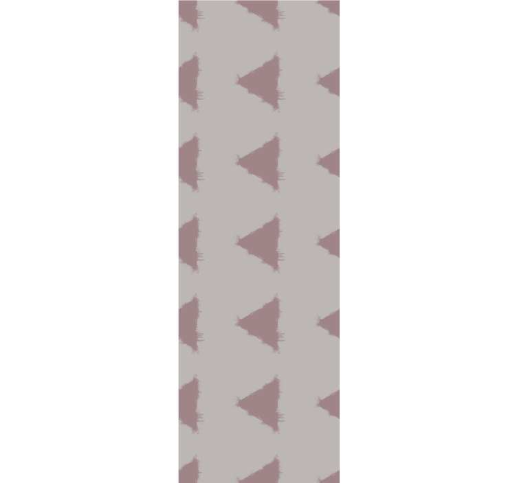 Tapete geometrisch stilisiertes dreieckiges muster - TenStickers